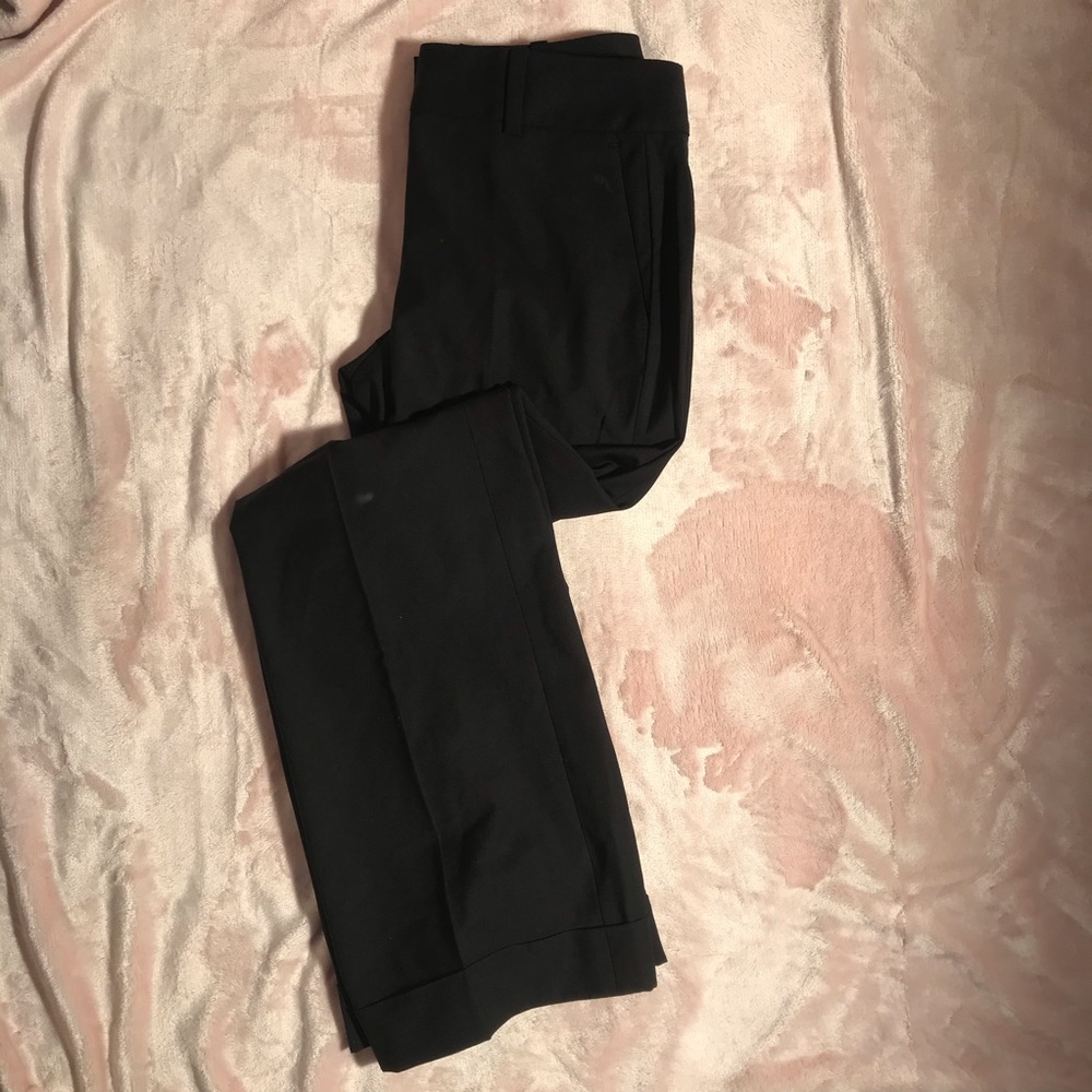 Ann Taylor Black Work Pants/ Slacks, Sz 2 Petite